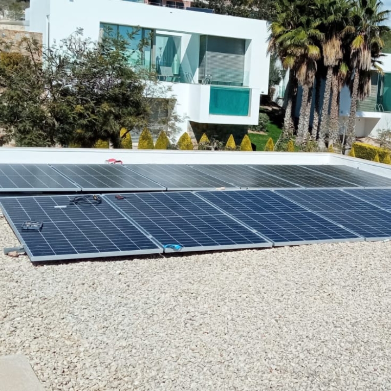 Instalación paneles solares autoconsumo residencial Alicante Murcia