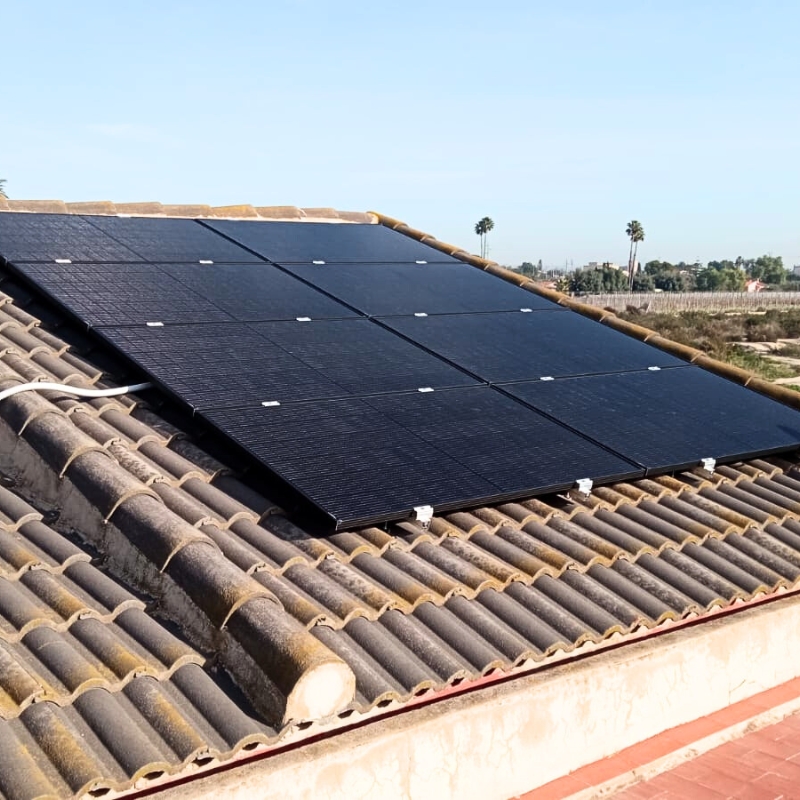 Instalación fotovoltaica autoconsumo residencial Alicante Murcia