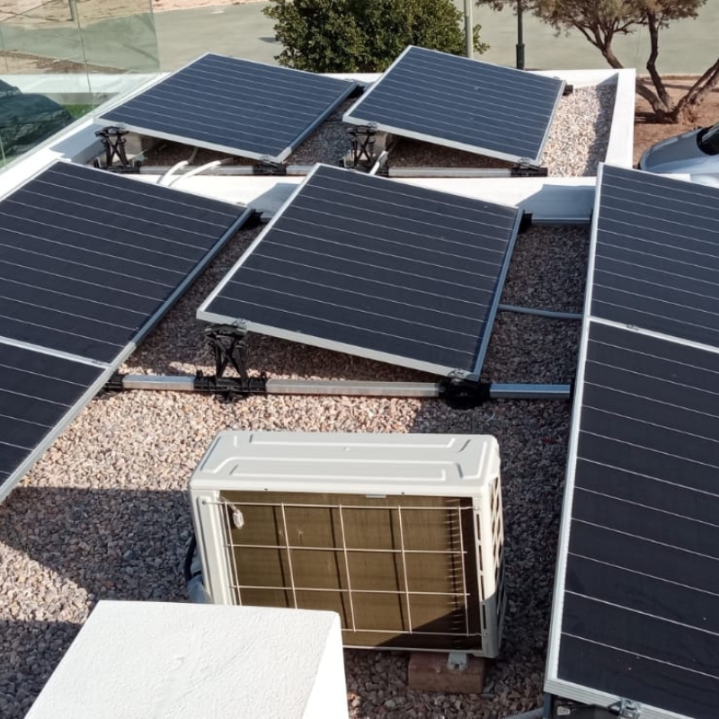 Instalación placas solares aislada Alicante Murcia