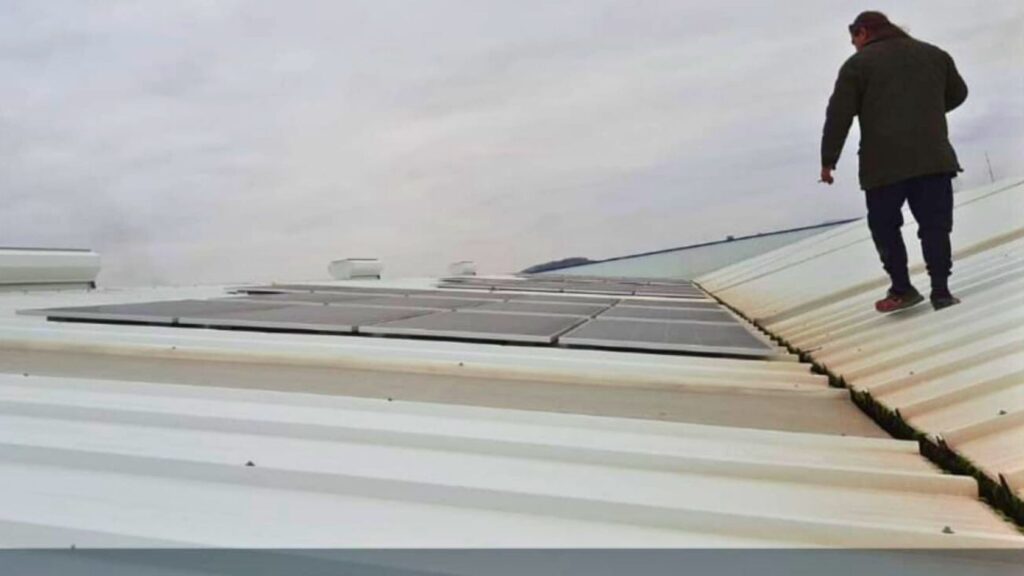 Instalación Solar en Nave industrial en Murcia ASISOLAR TECHNICIANS